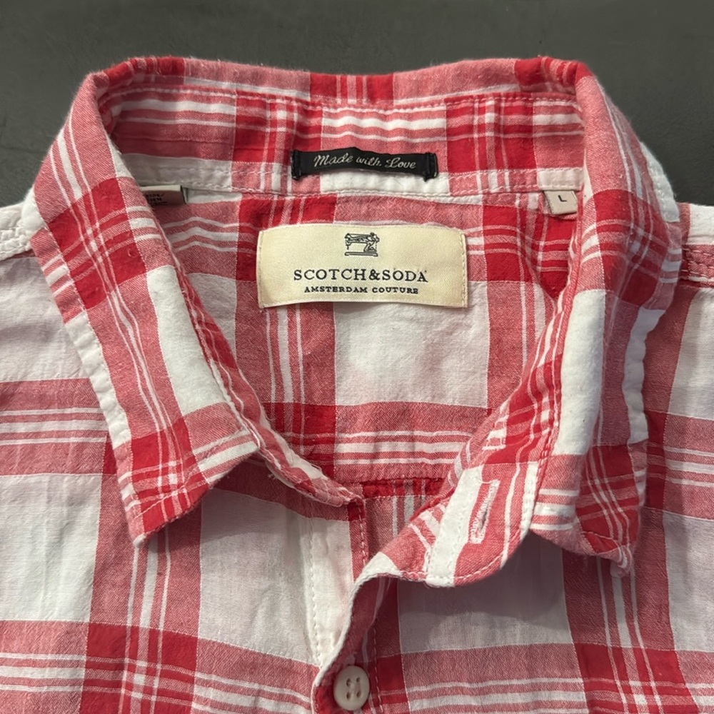 Scotch and Soda long sleeve button up shirt
